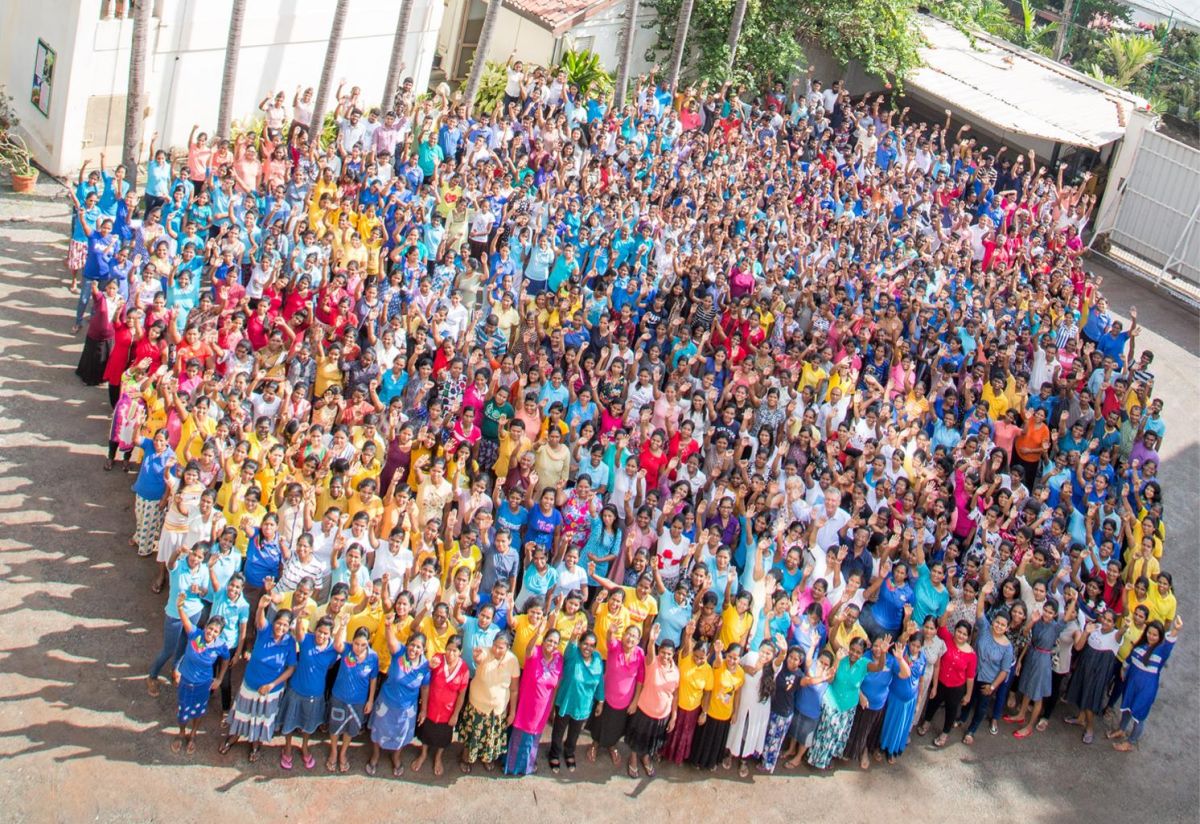 Image of the babyfans employees Foshan China